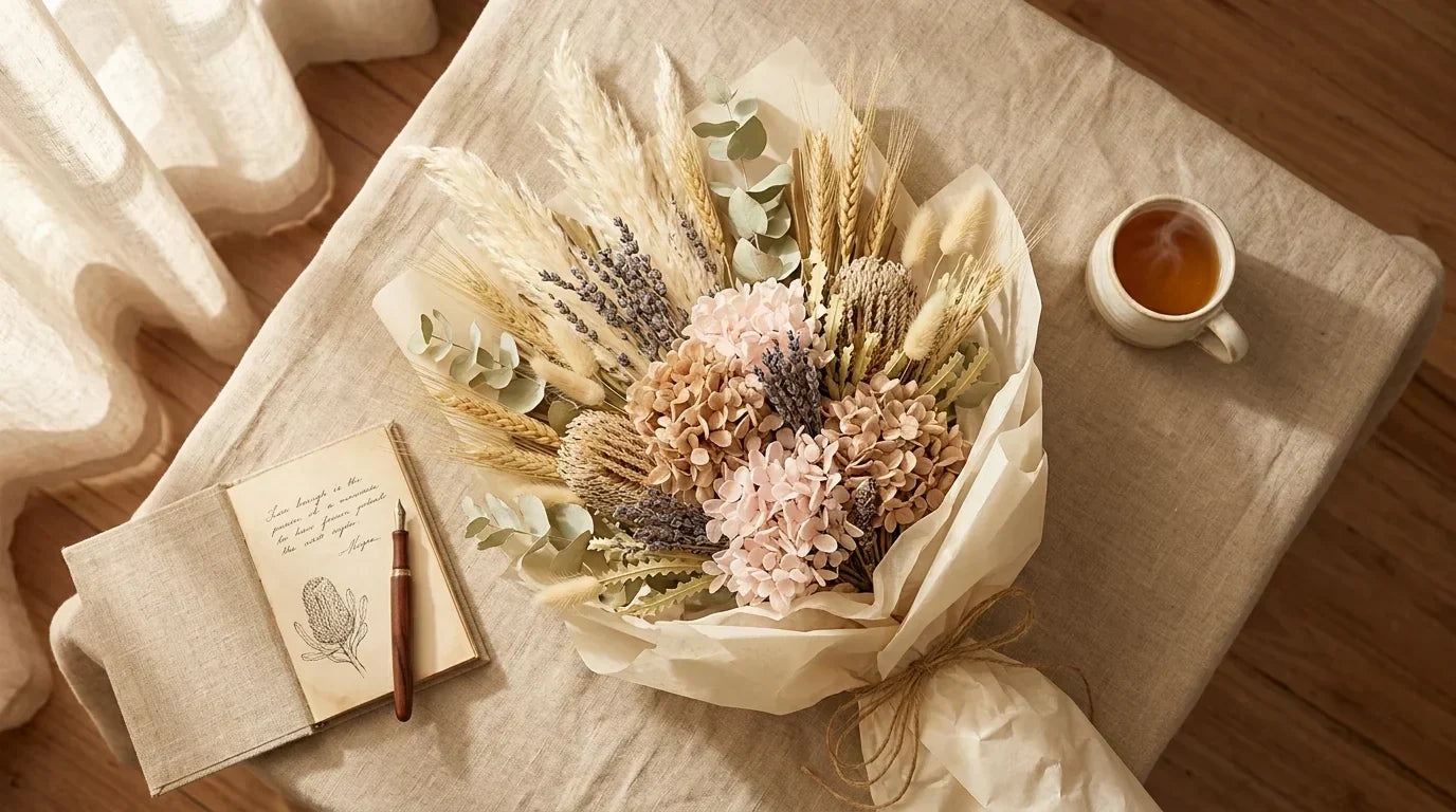 Dried Flowers: Melbourne's Quietest Winter Luxury