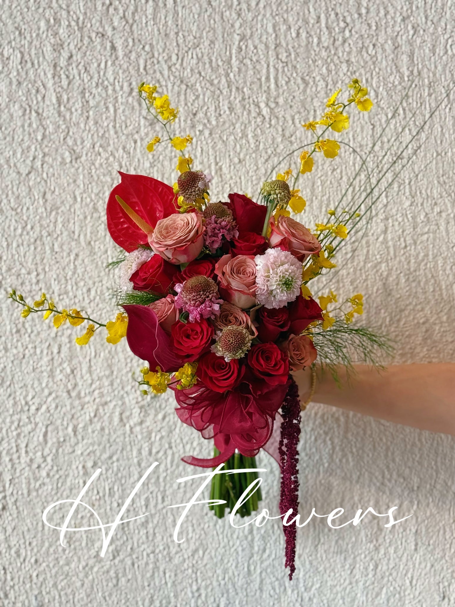 Crimson Vow Bouquet