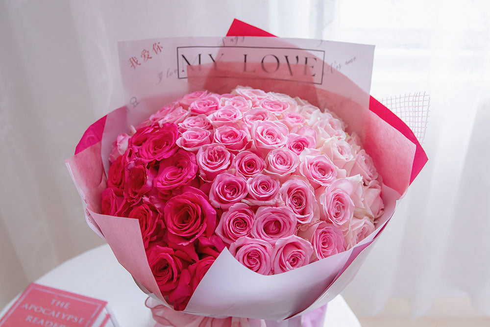 Pink Cascade Celebration