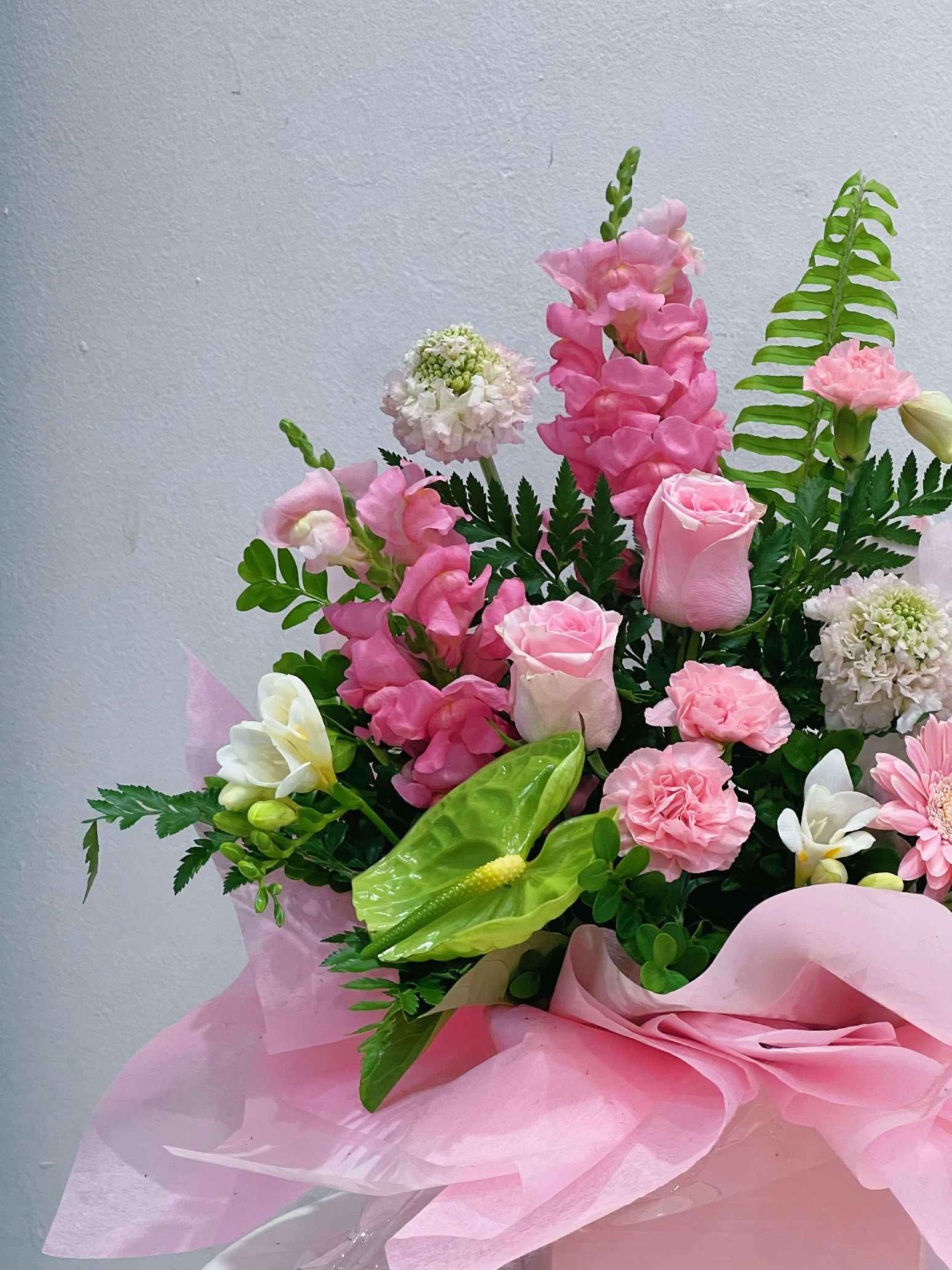 Pink Floral Art Box