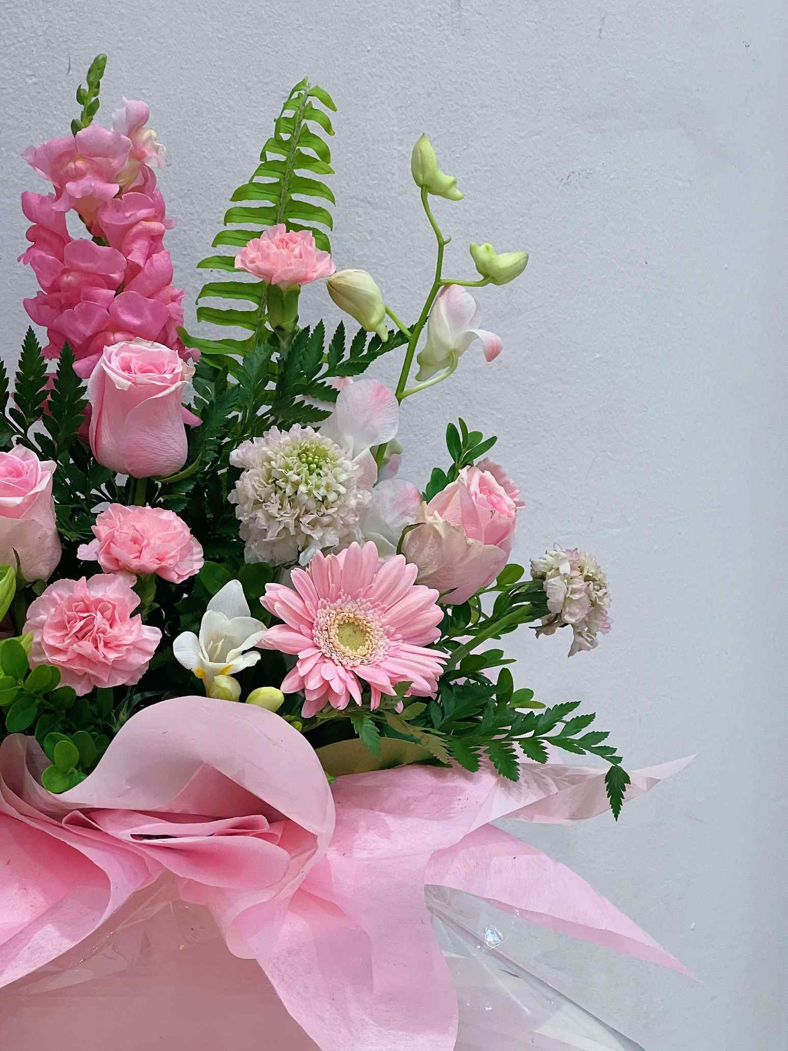 Pink Floral Art Box
