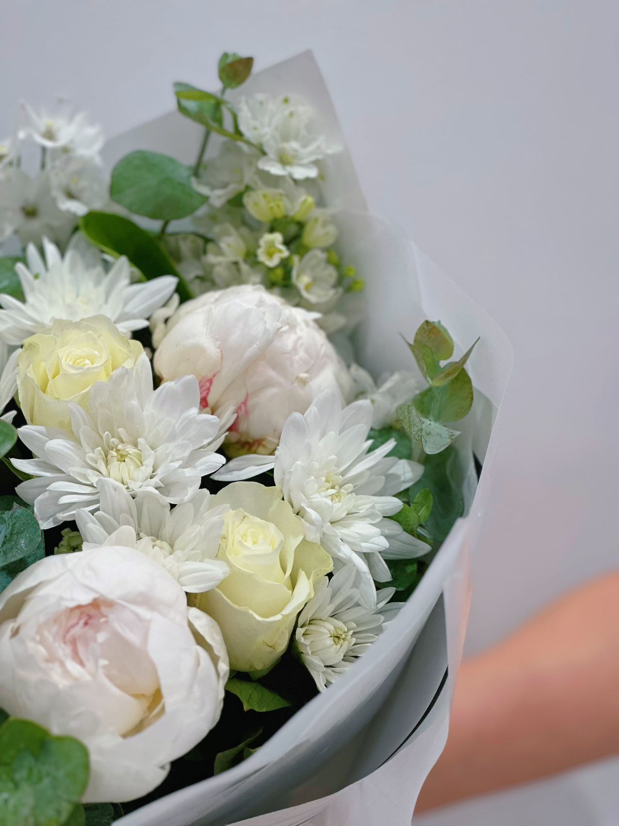 White Serenity Bouquet