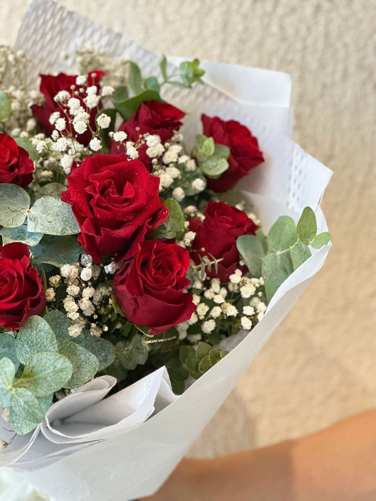 Red White Romance Bouquet