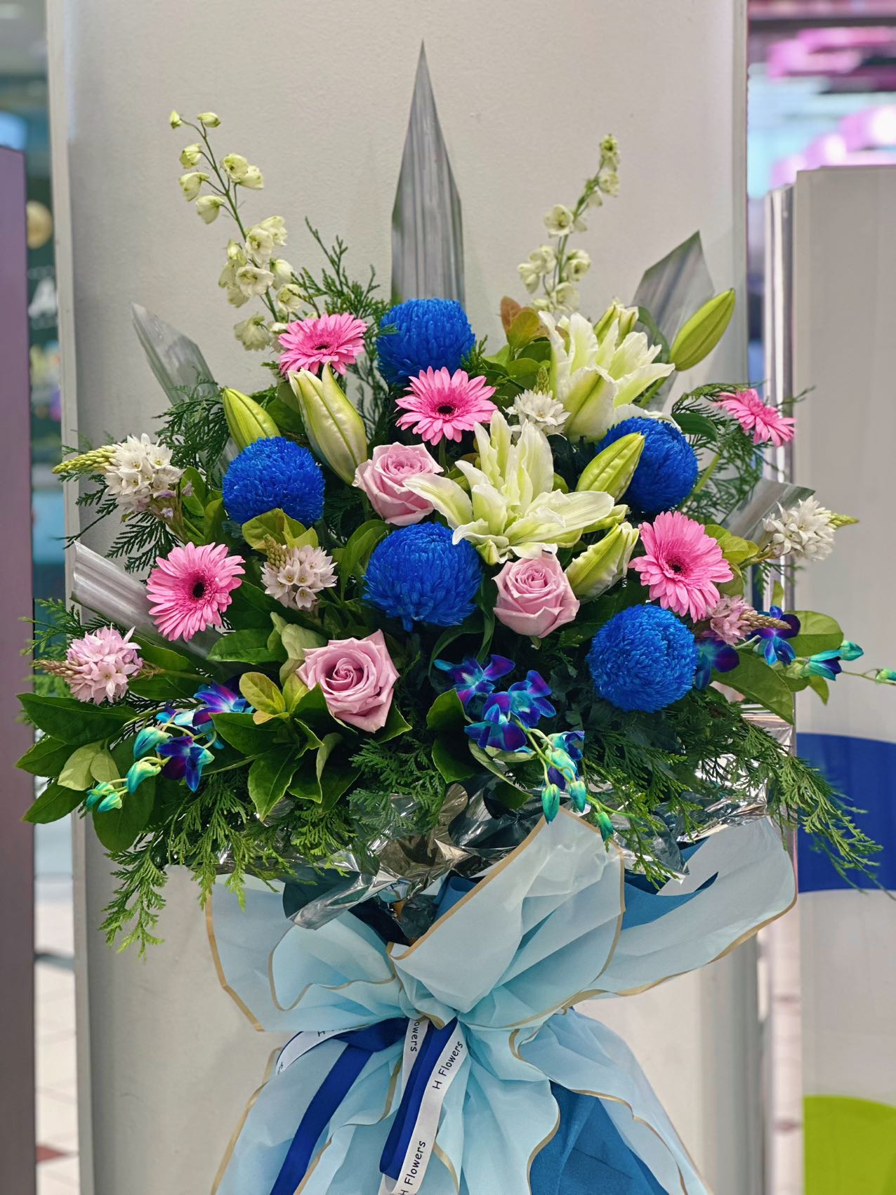 Blue Radiance Grand Opening Flower