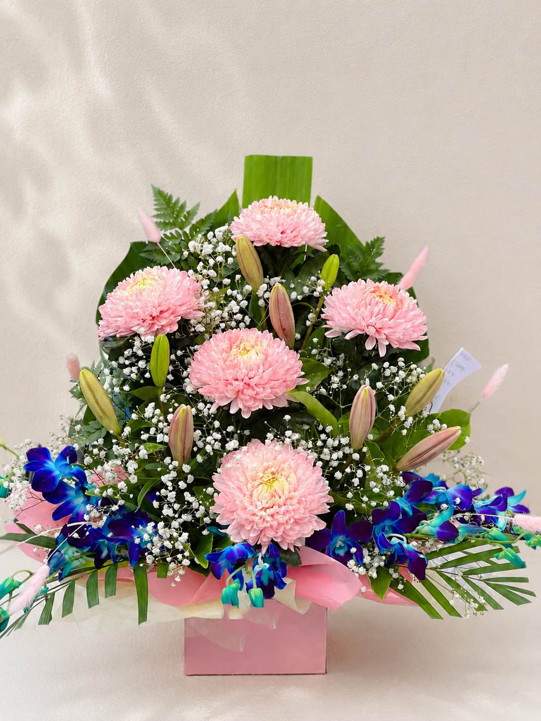 Blossoms in Pink Box