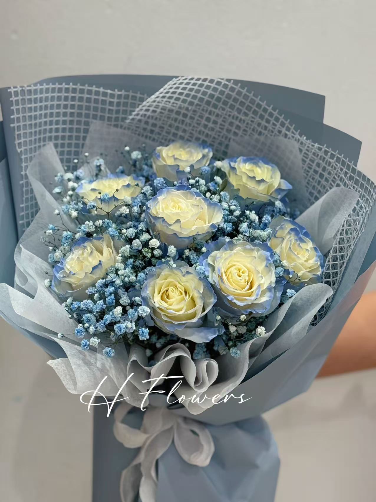 Powder Blue | Valentine's Day Bouquet | Melbourne Same-Day Delivery