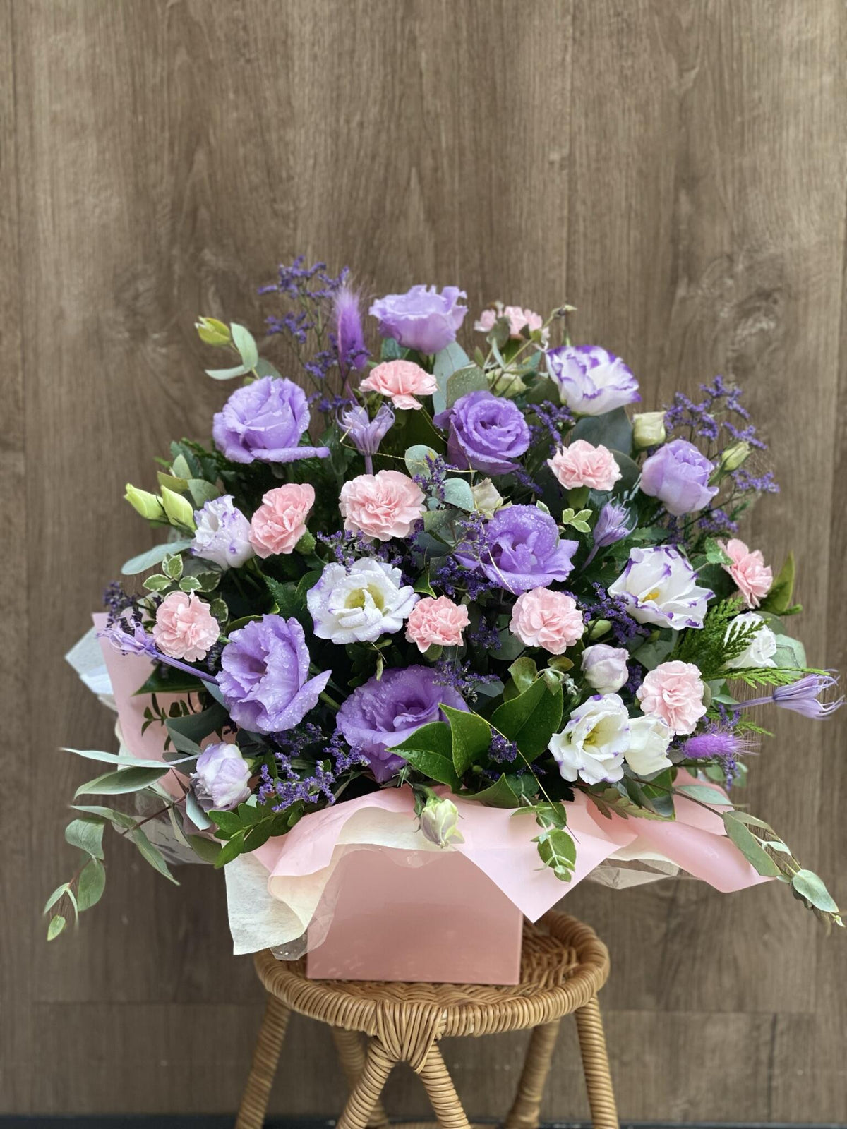 Carnation Language Box — Sympathy Flowers | H Flowers Melbourne