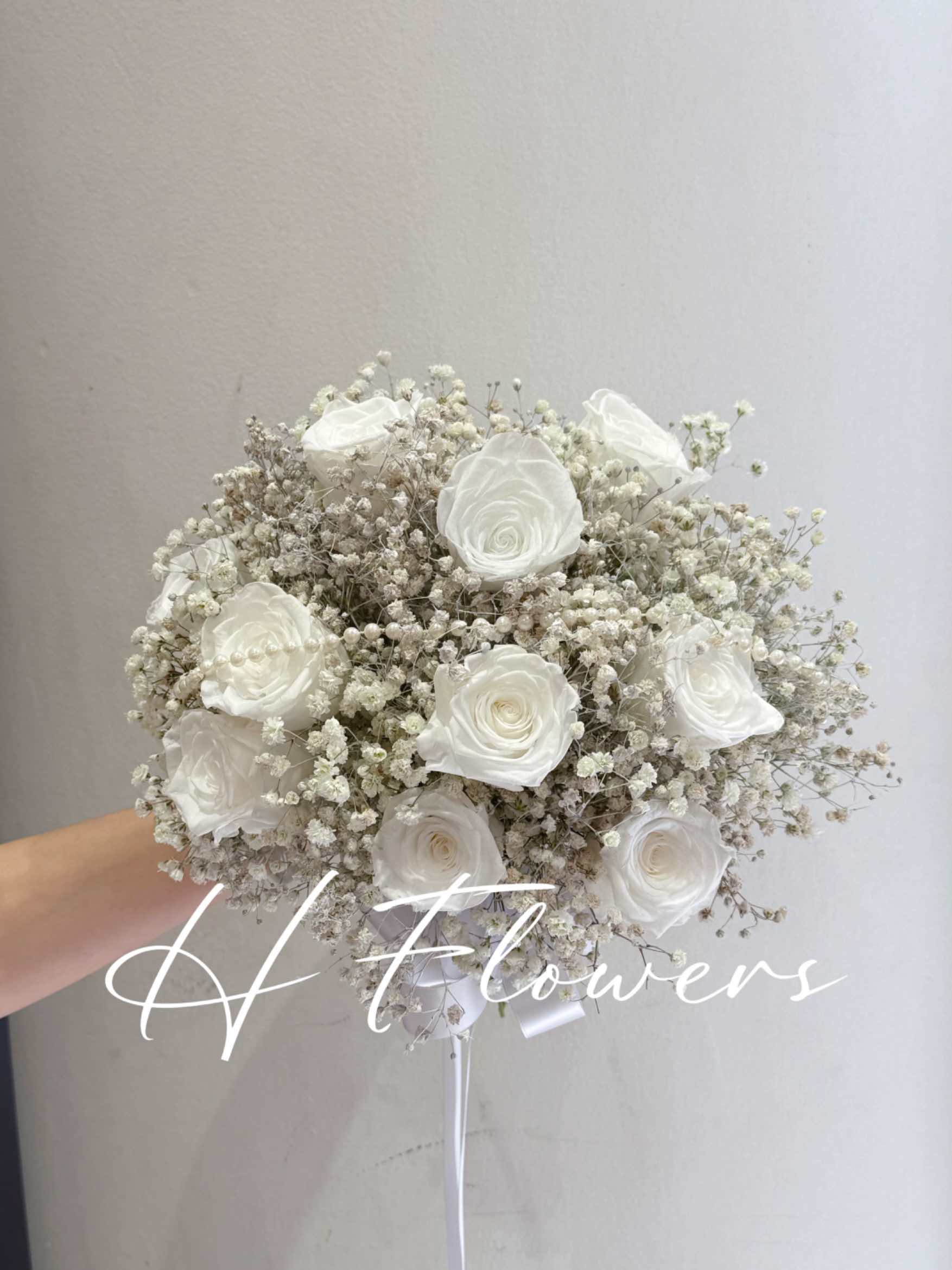 Timeless White Bouquet