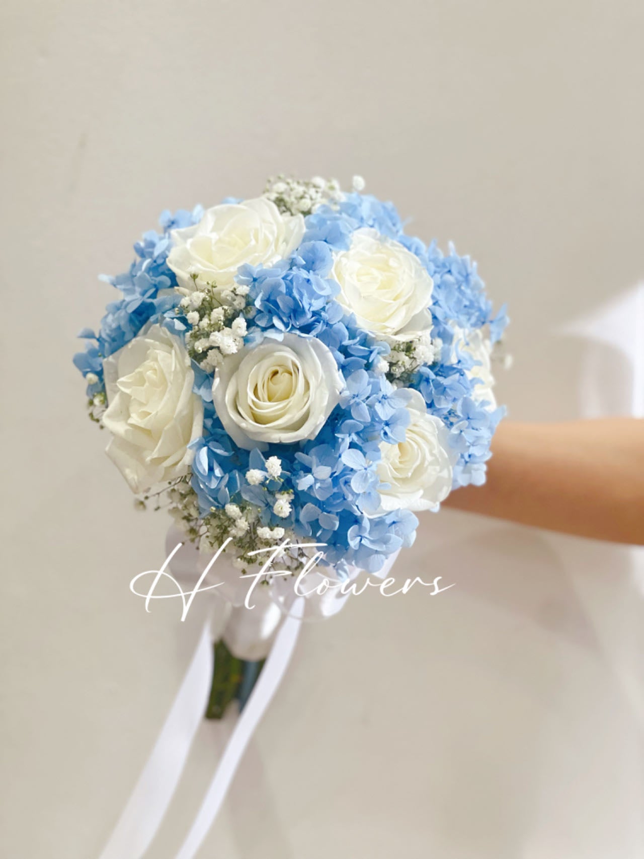 Blue White Romance