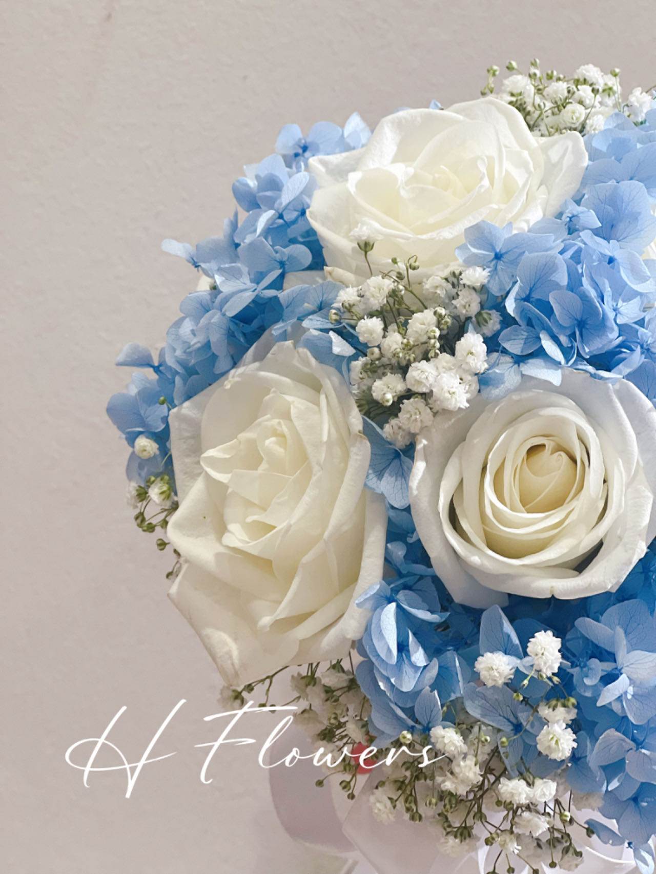 Blue White Romance